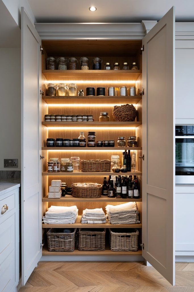 28 Larder Cupboard Ideas for a Beautifully Organized Kitchen